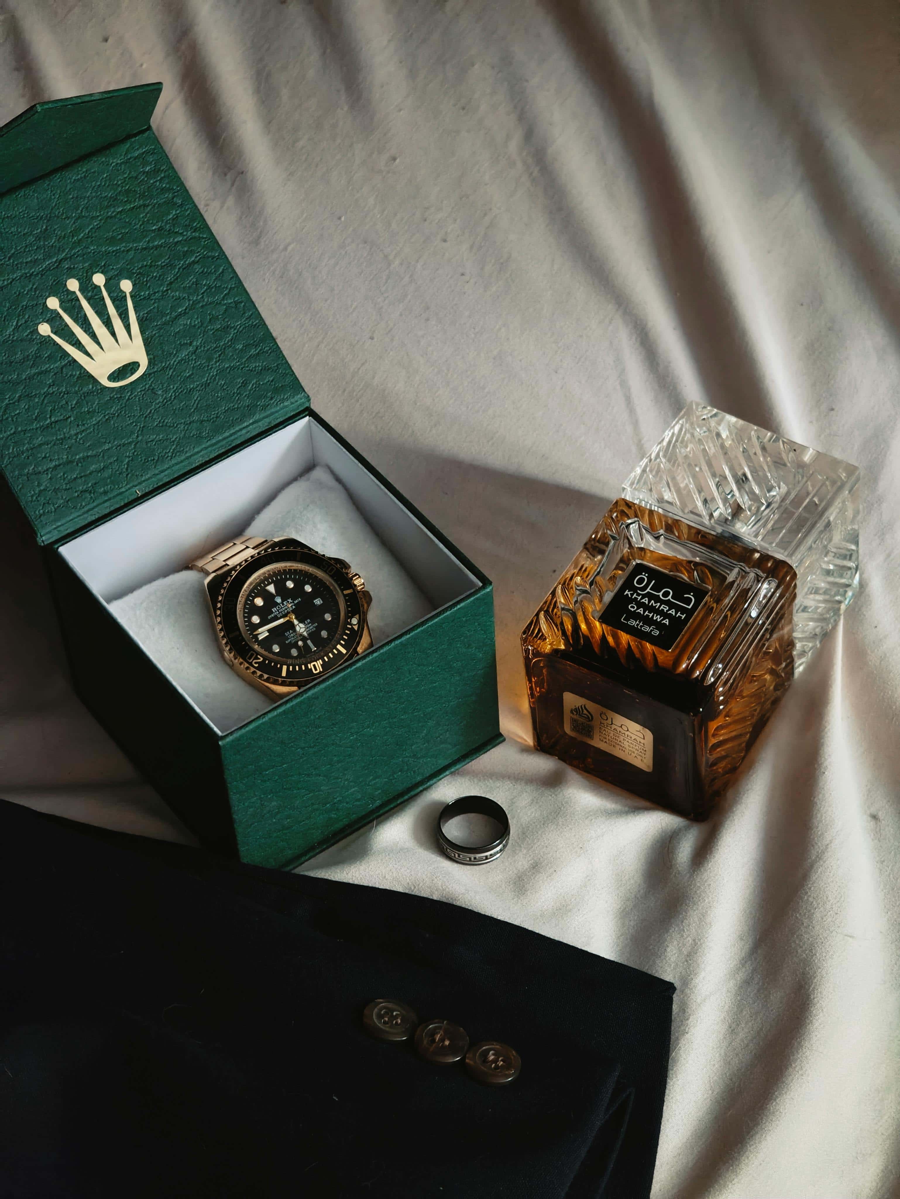 Rolex movement closeup